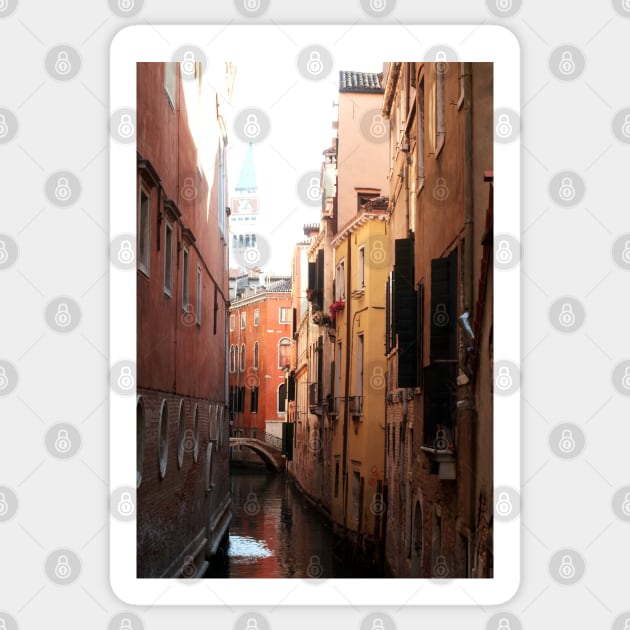 The Canals of Venice Sticker by SHappe